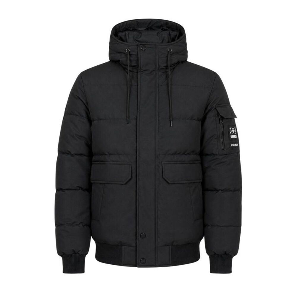 Crosshatch Mens Milwaka Polyester Long-Sleeved  Jacket / Black